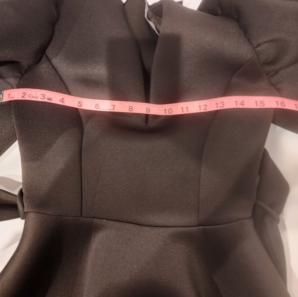 Black Peplum Top - EXCELLENT condition - Picture 3 of 10